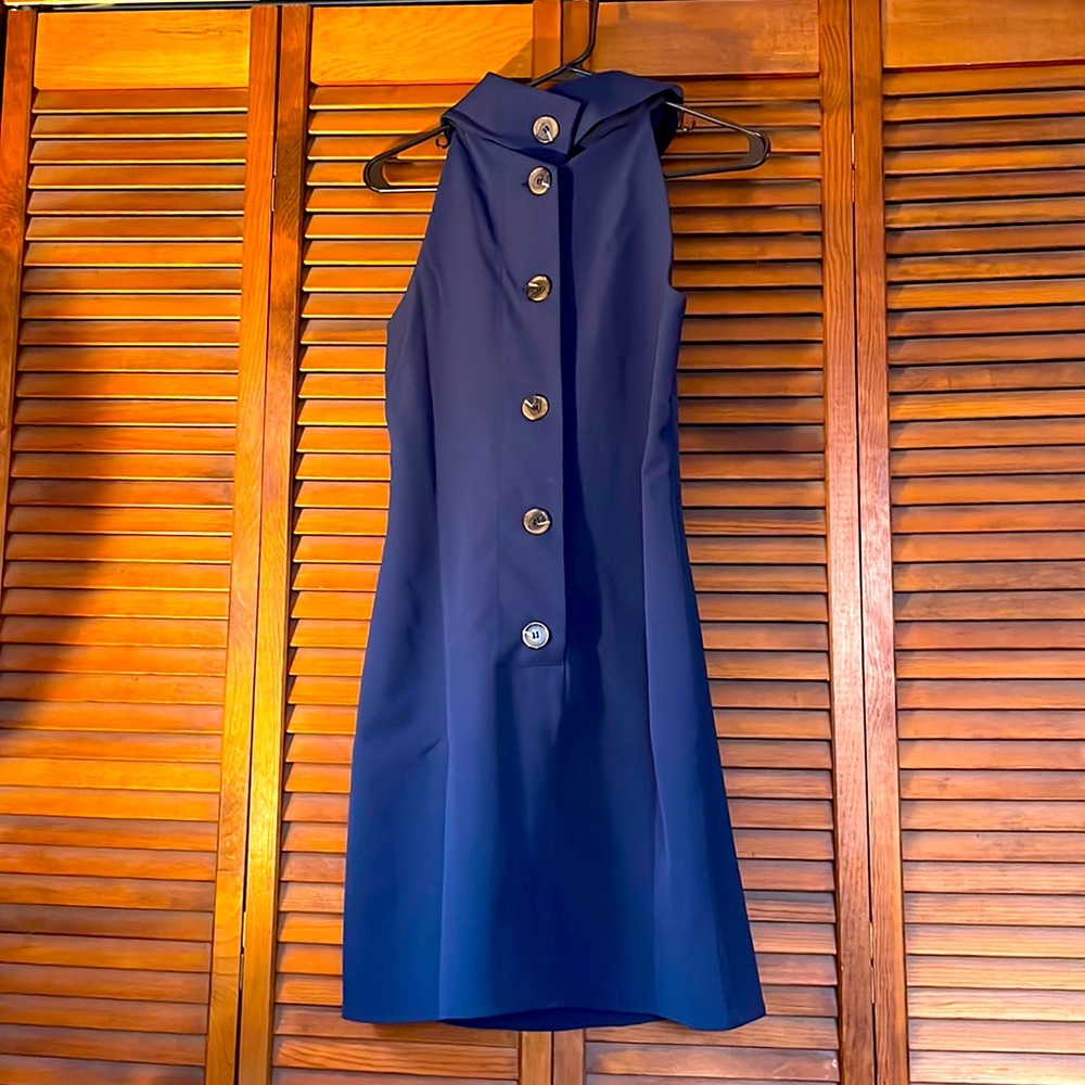 Navy blue dress